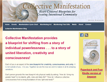 Tablet Screenshot of collectivemanifestation.com